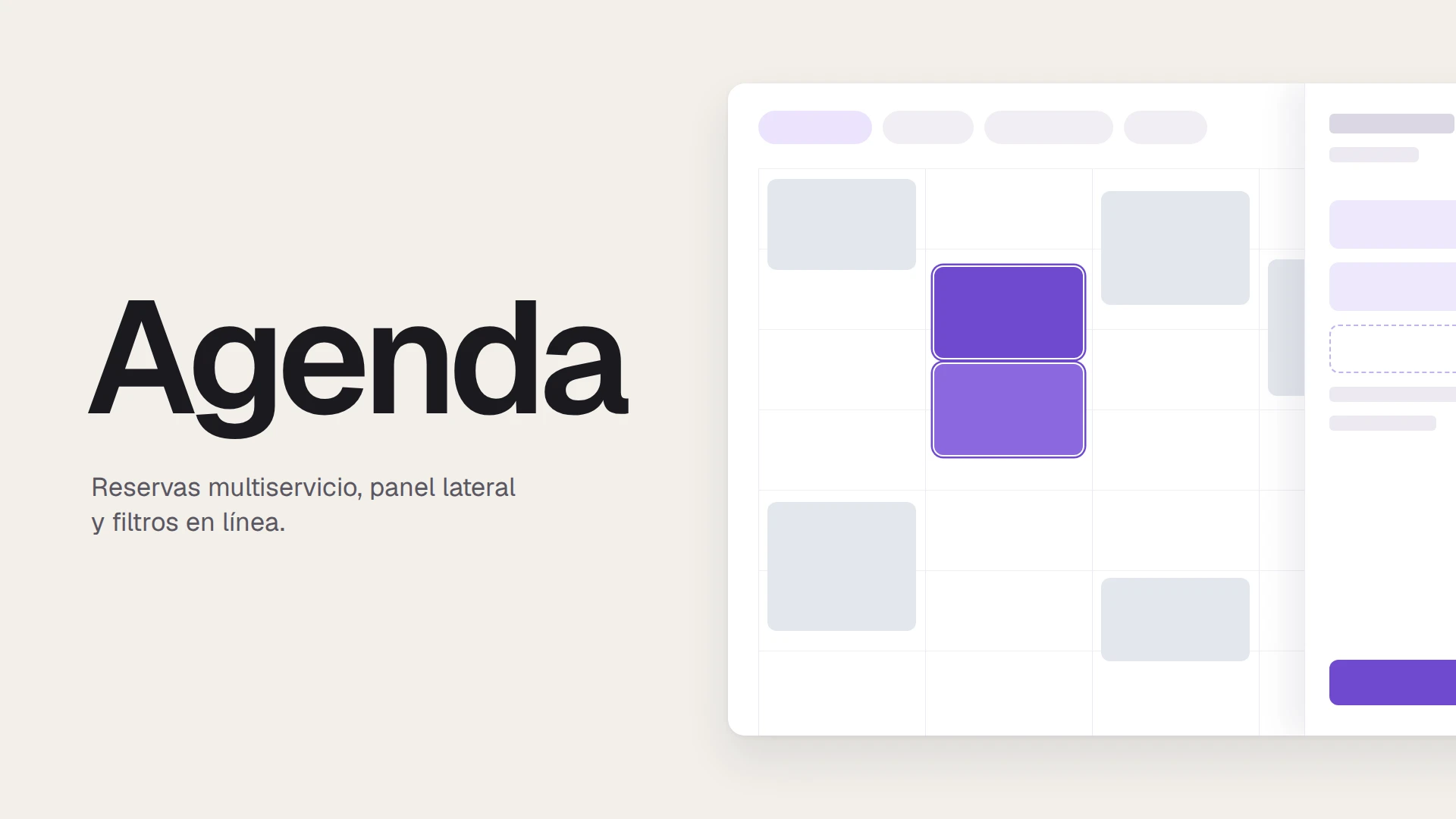 Portada abstracta del caso Rediseño de la agenda, sin capturas del producto.
